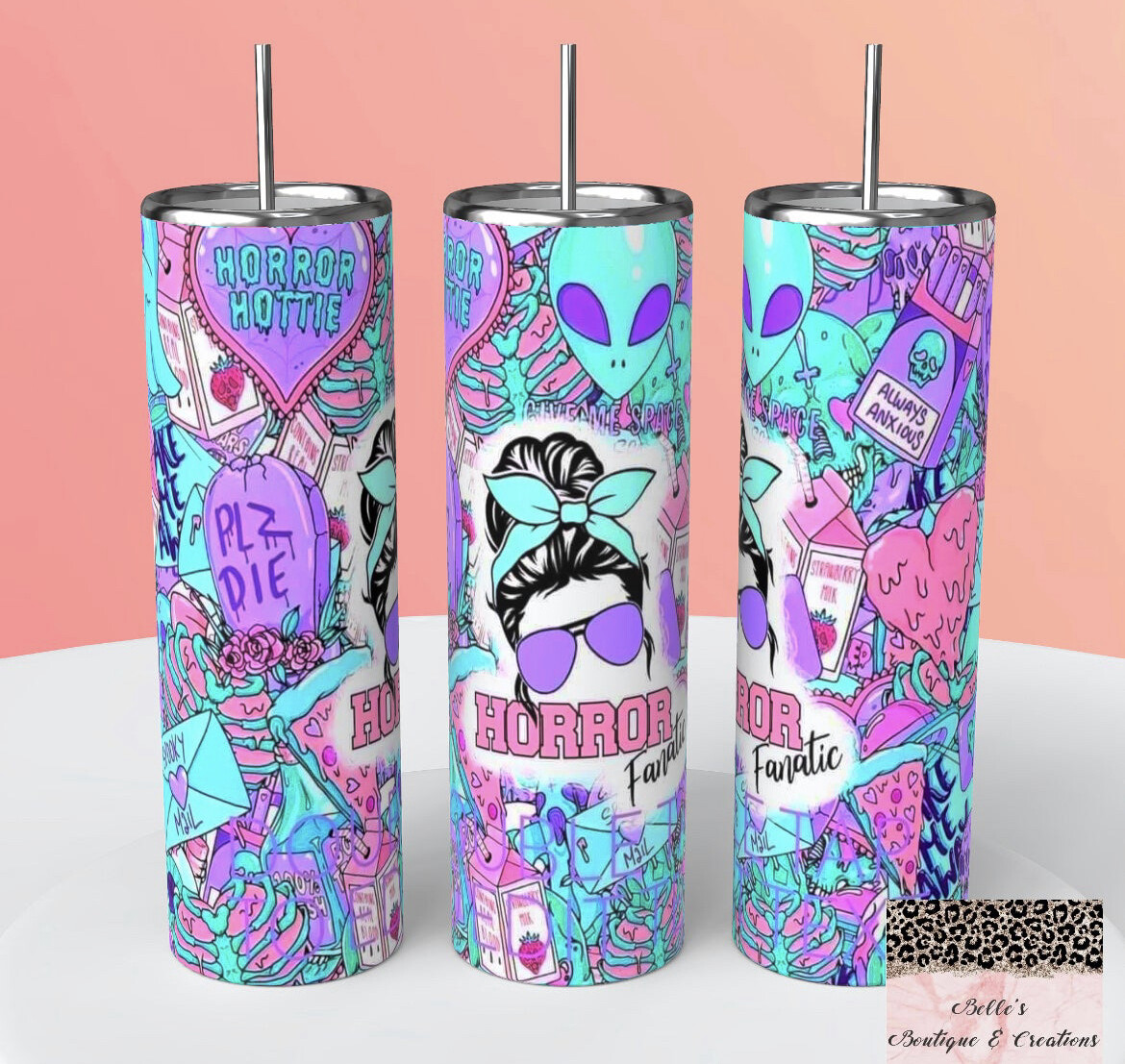 Horror Fanatic Tumbler