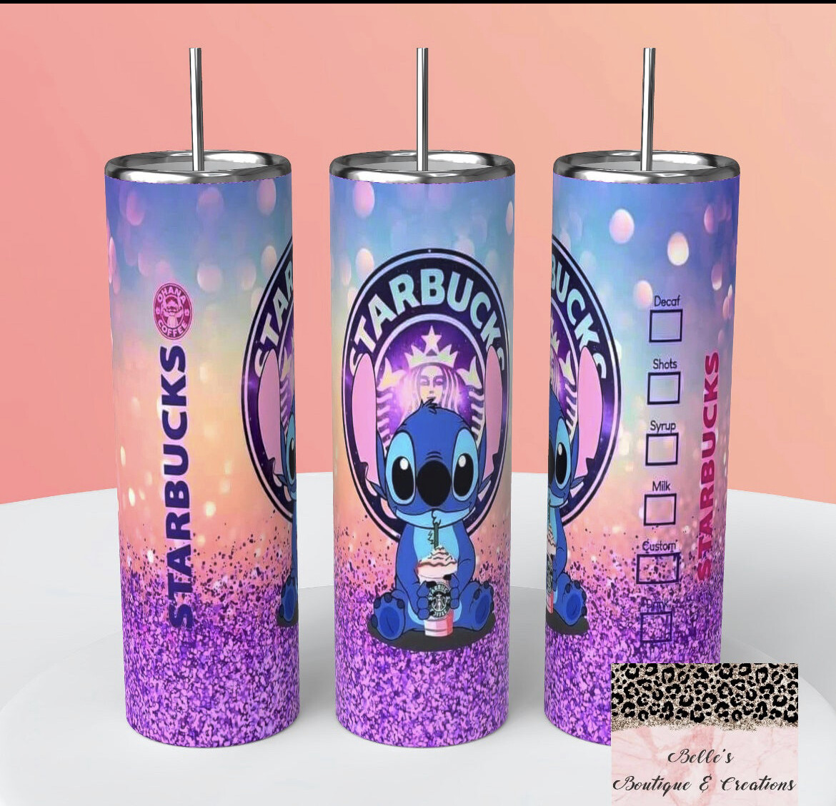 Stitch Starbucks Tumbler