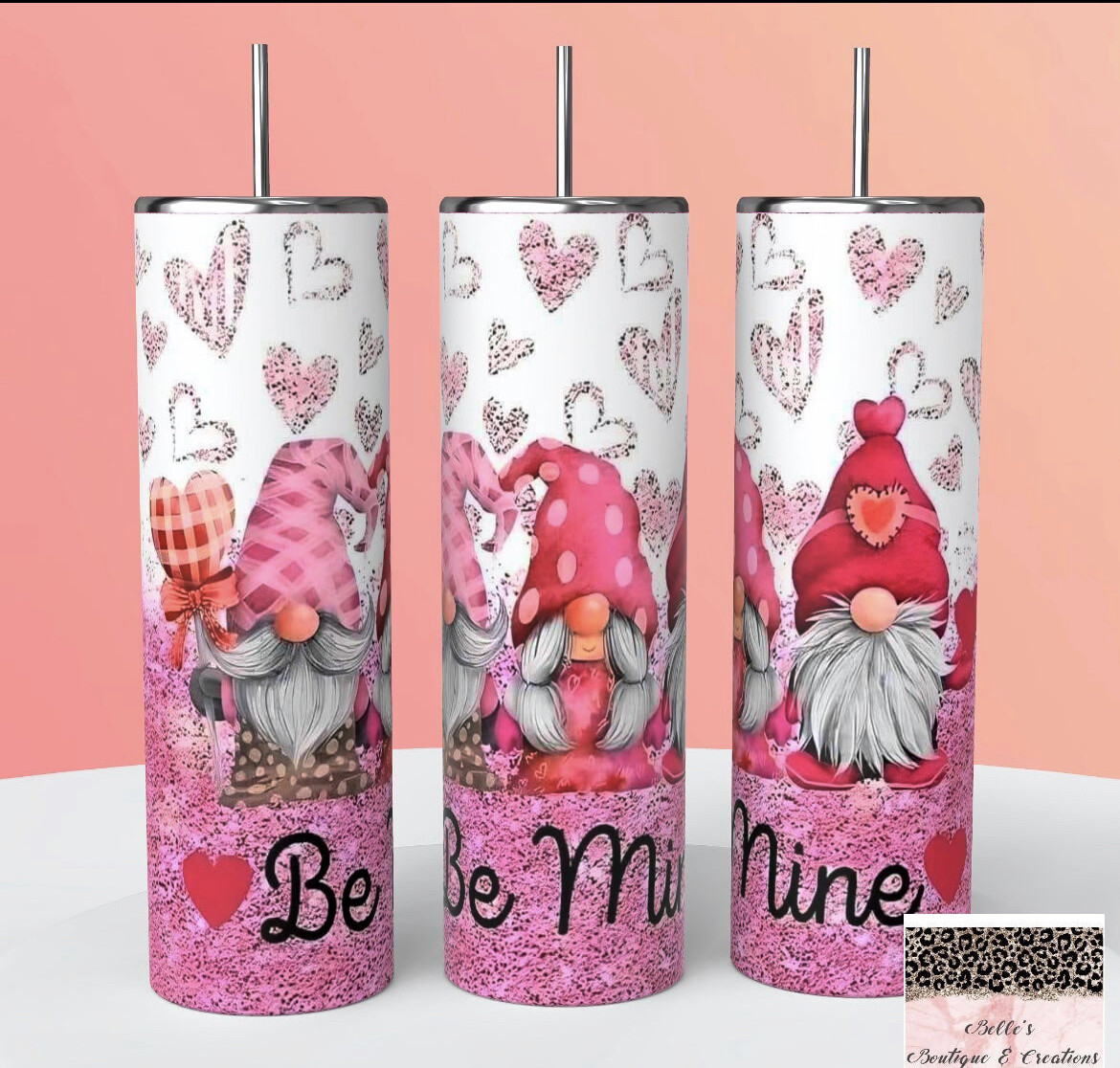 Be Mine Gnomes Tumbler