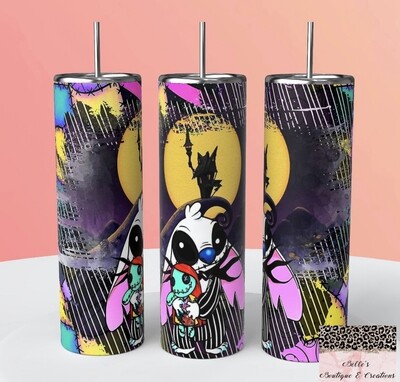Nightmare Before Christmas Stitch Tumbler