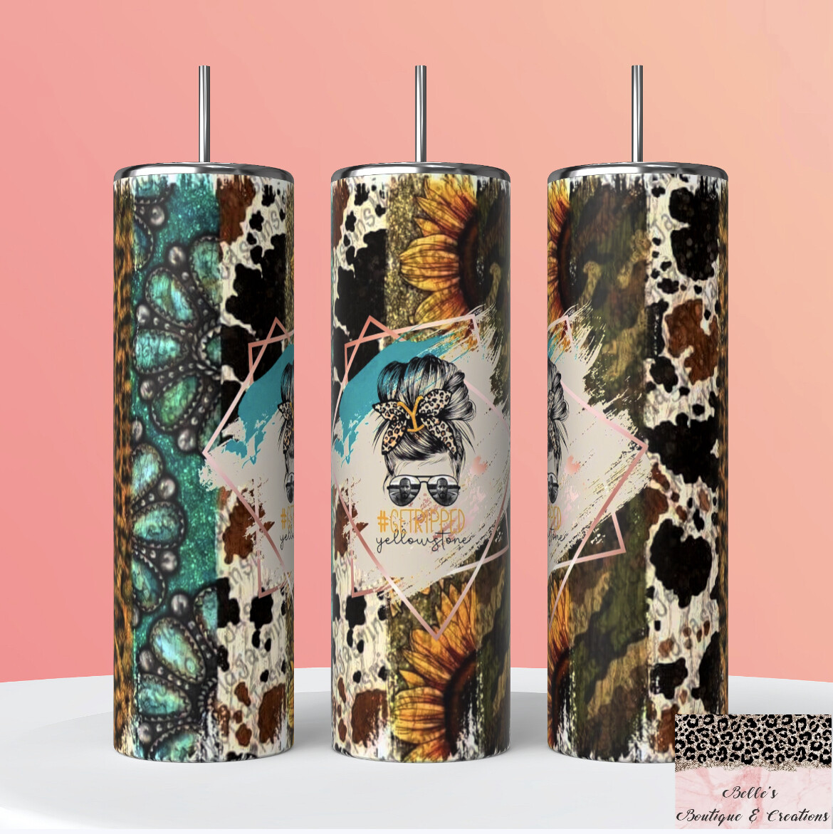 Yellowstone Get Ripped Tumbler