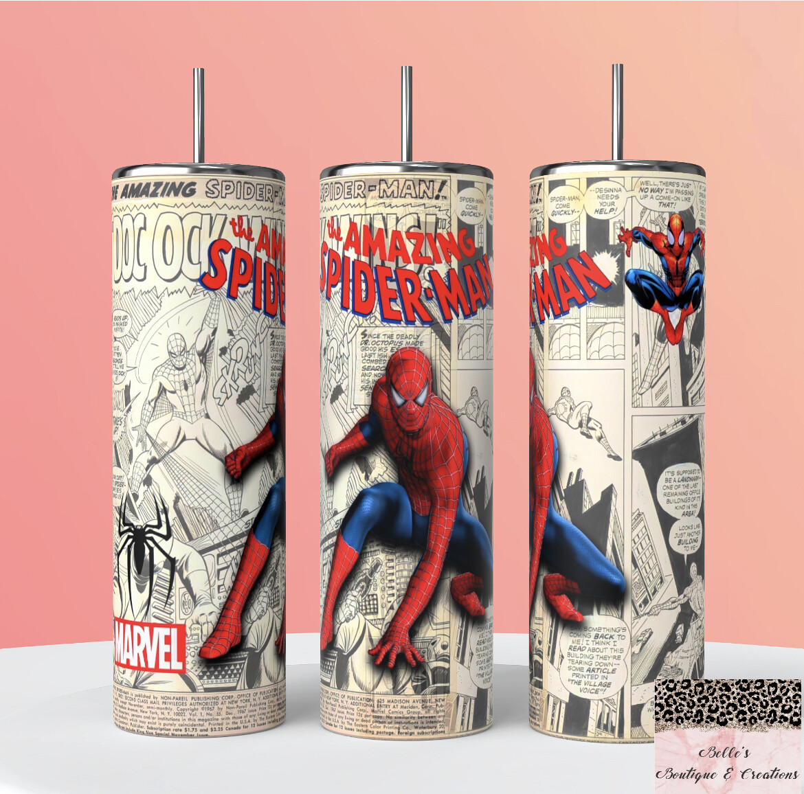 Spider-Man Comic Tumbler