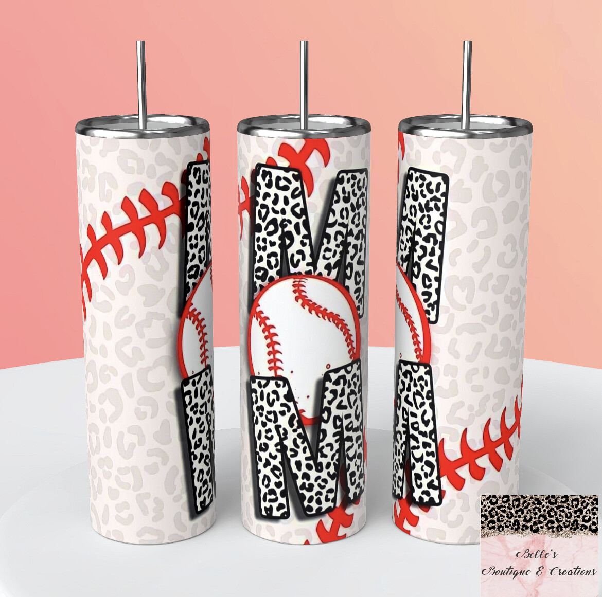 Baseball Mom Tumbler