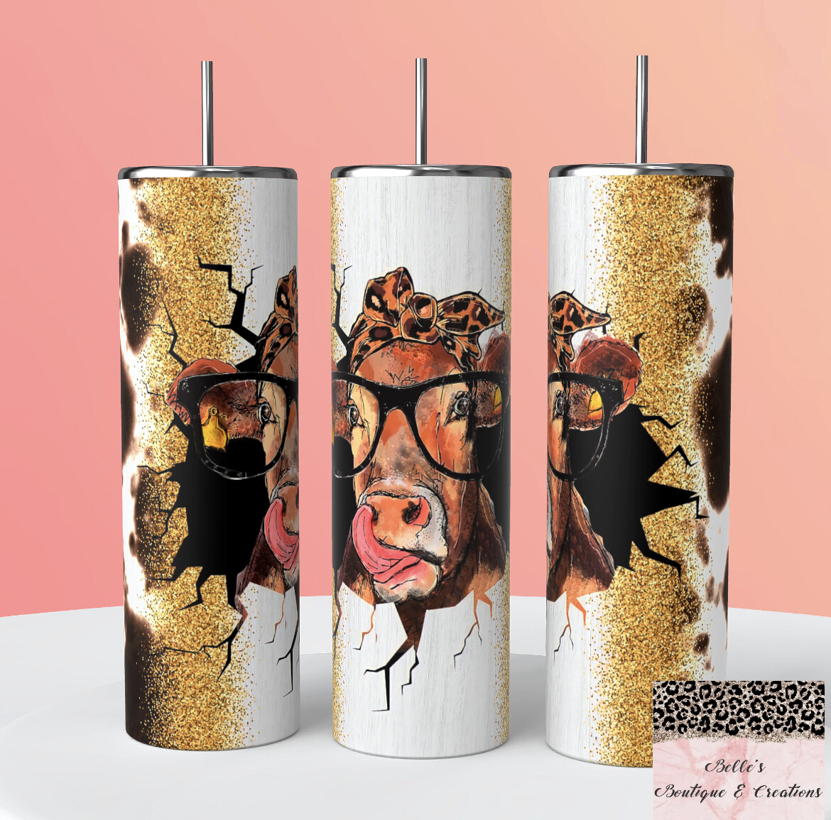 Highland Cow Tumbler