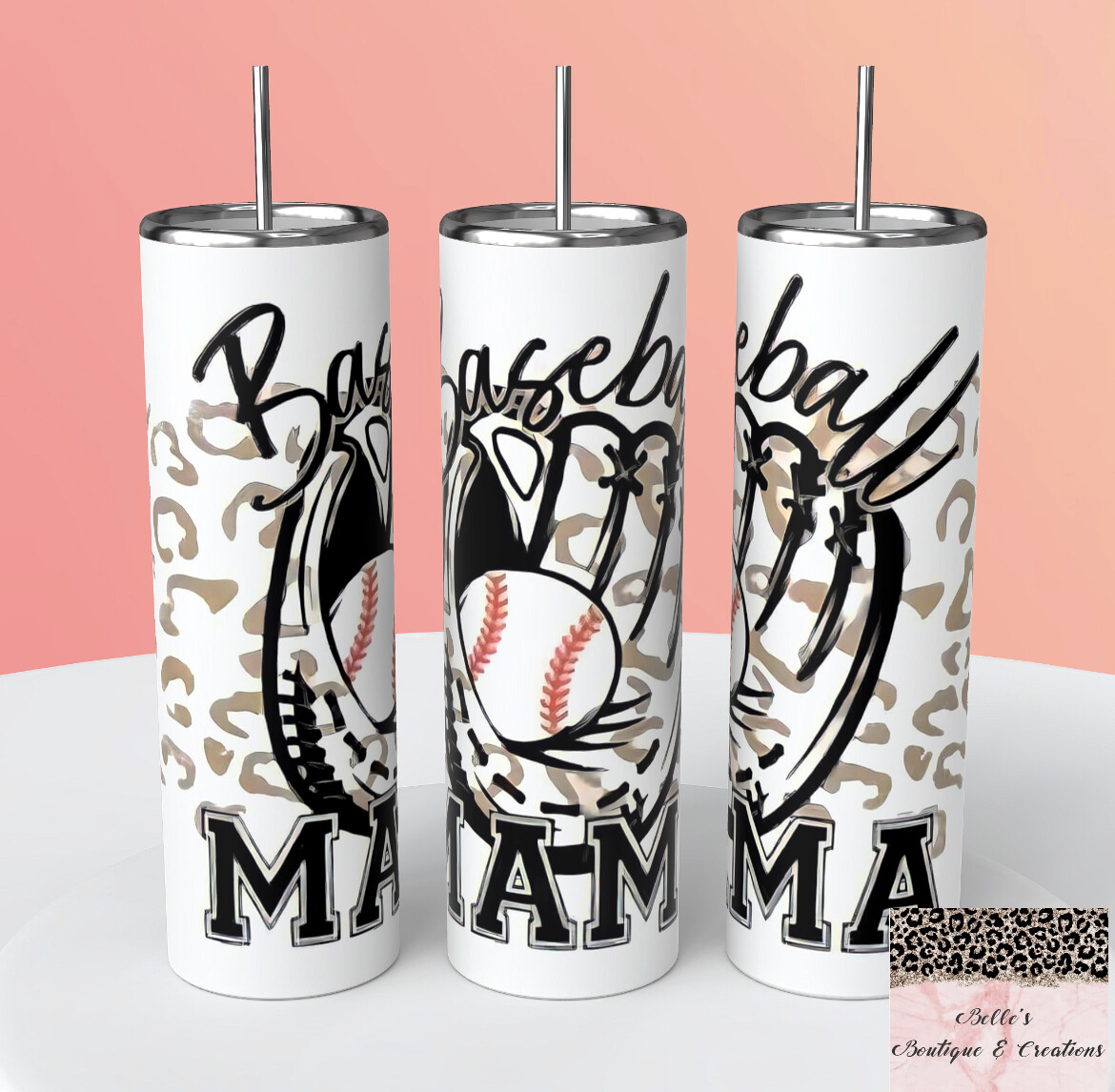 Baseball Mom Tumbler