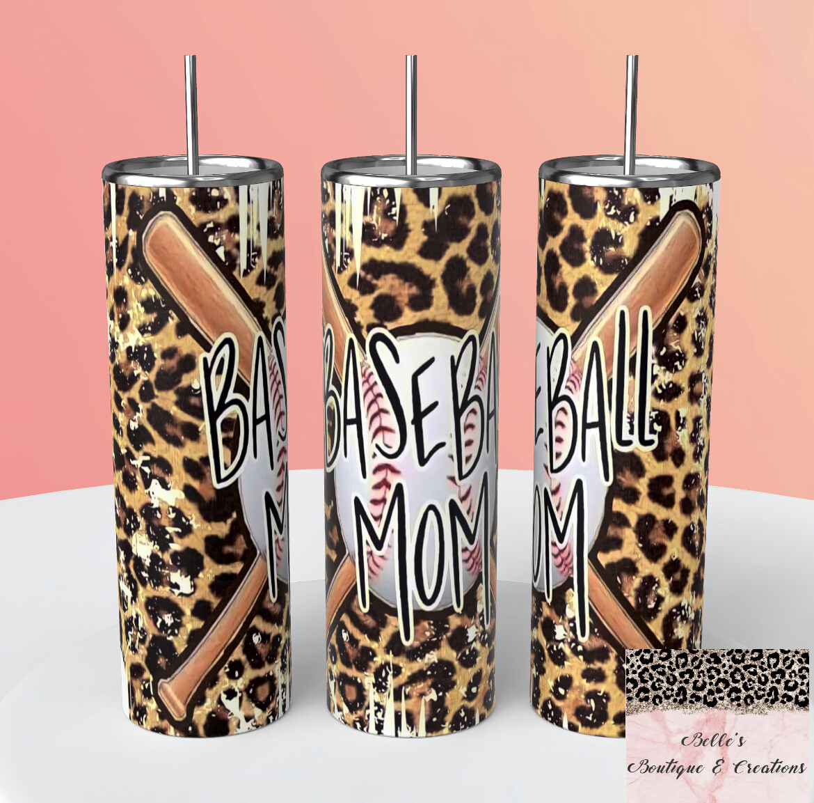 Baseball Mom Tumbler