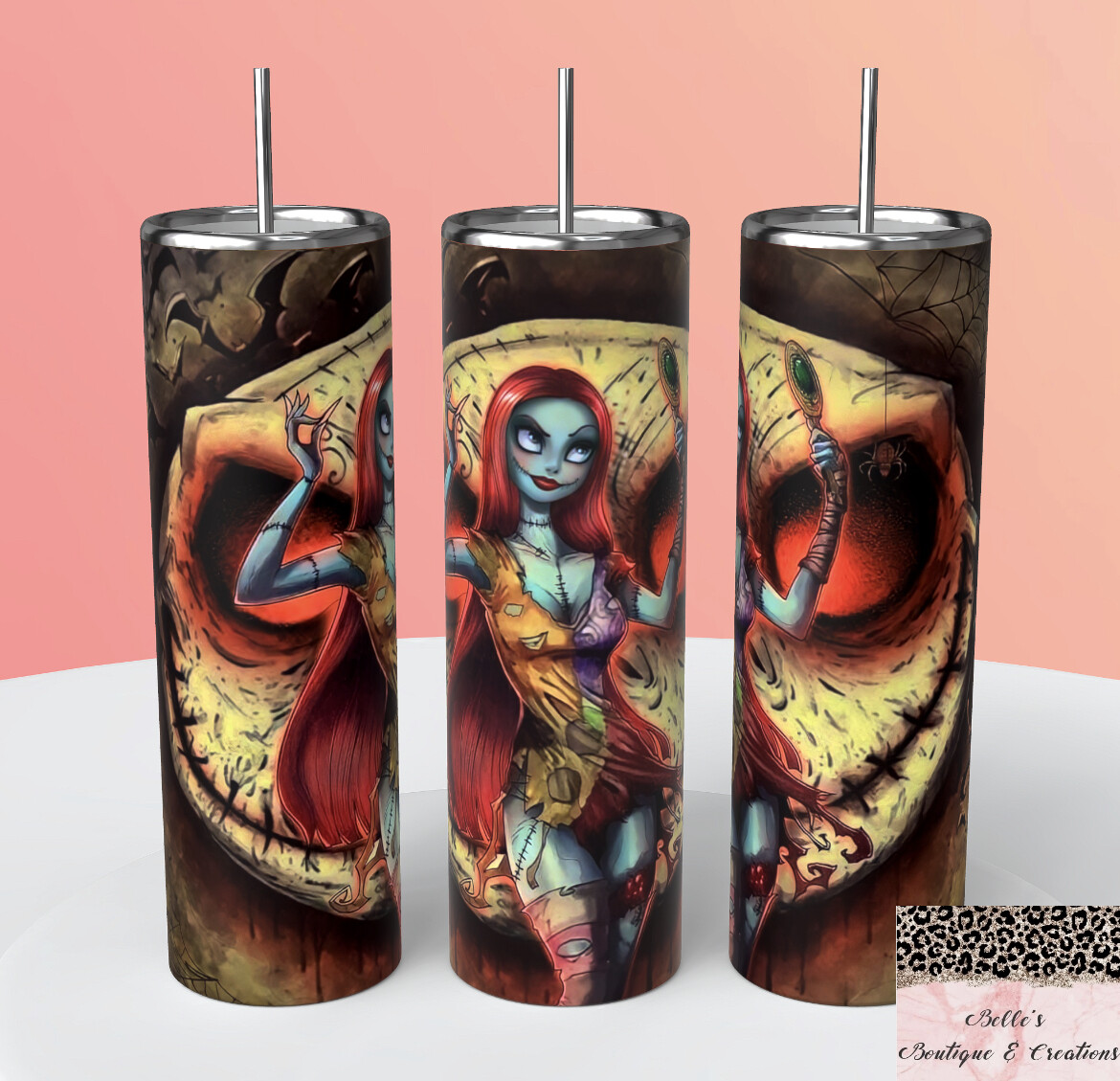 Nightmare Before Christmas Jack and Sally Tumbler