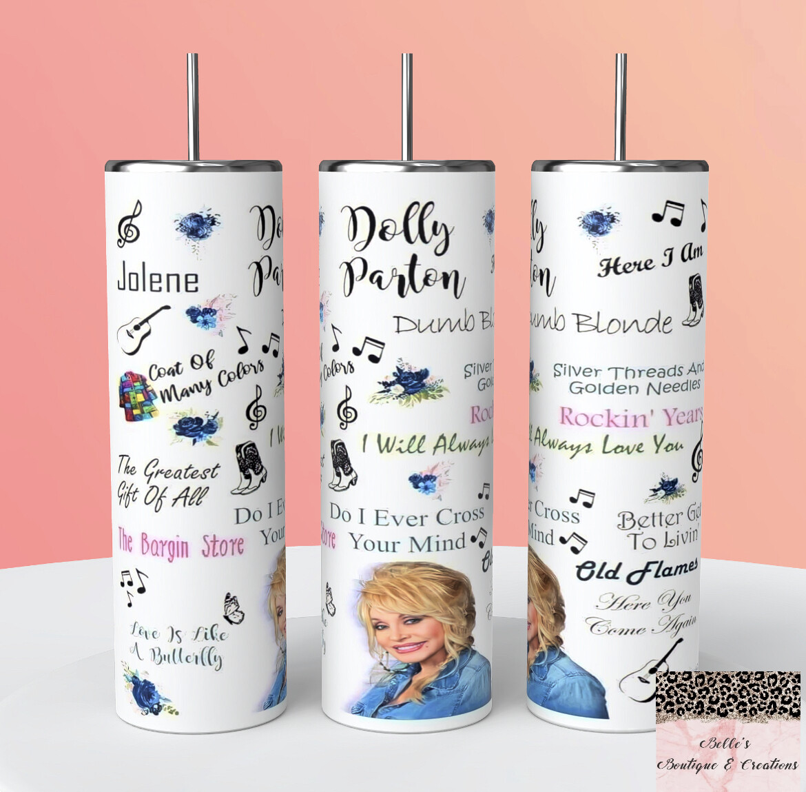 Dolly Parton Tumbler