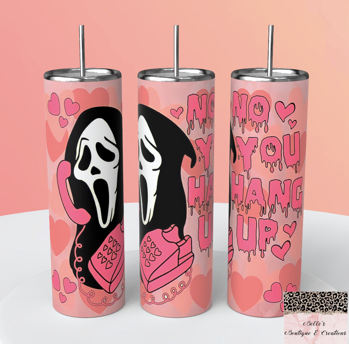 Ghostface Scream Tumbler