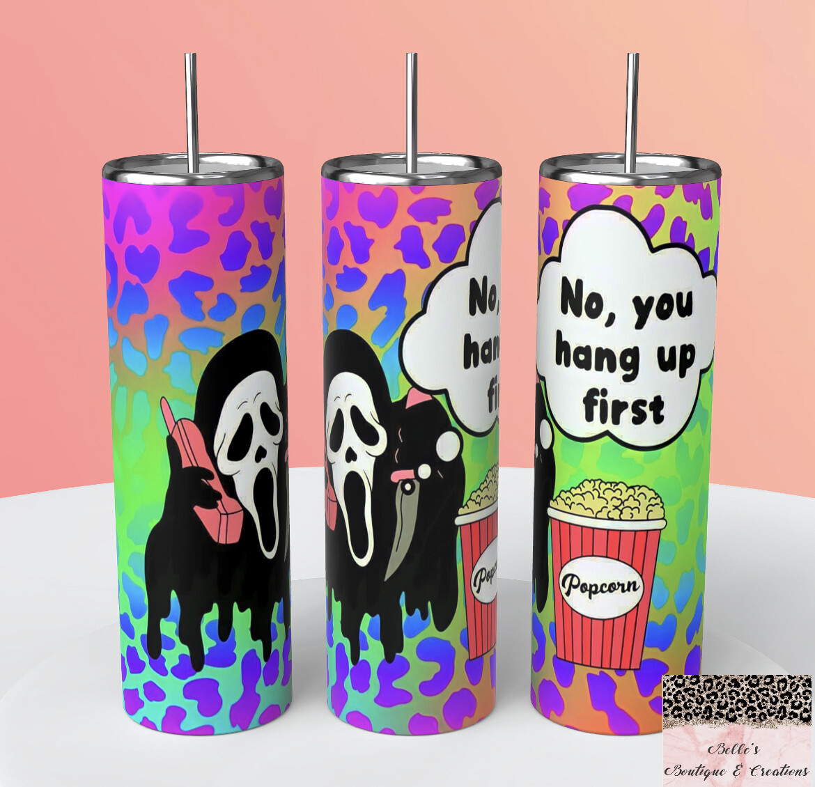 Ghostface Scream Tumbler