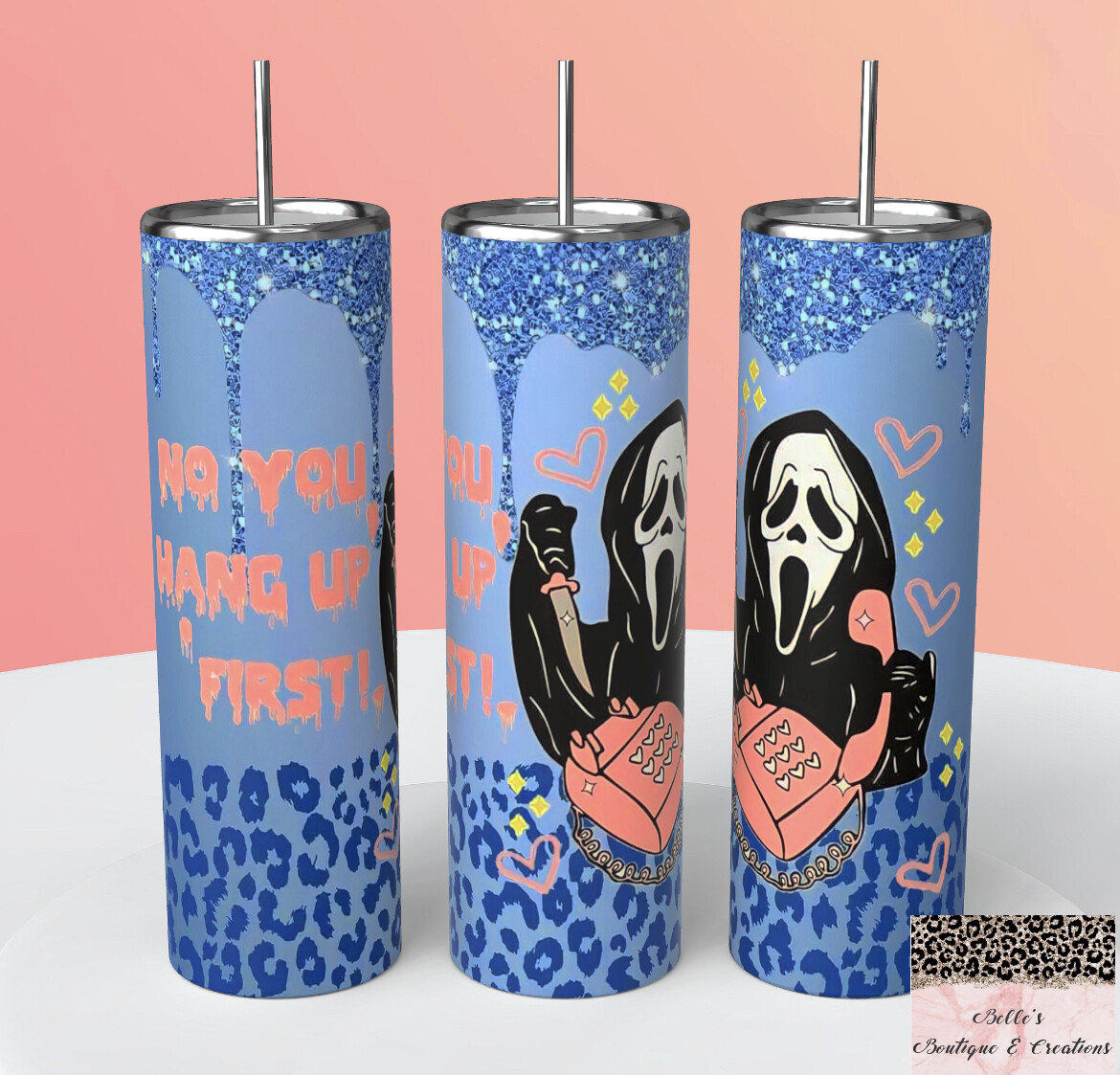 Ghostface Scream Tumbler