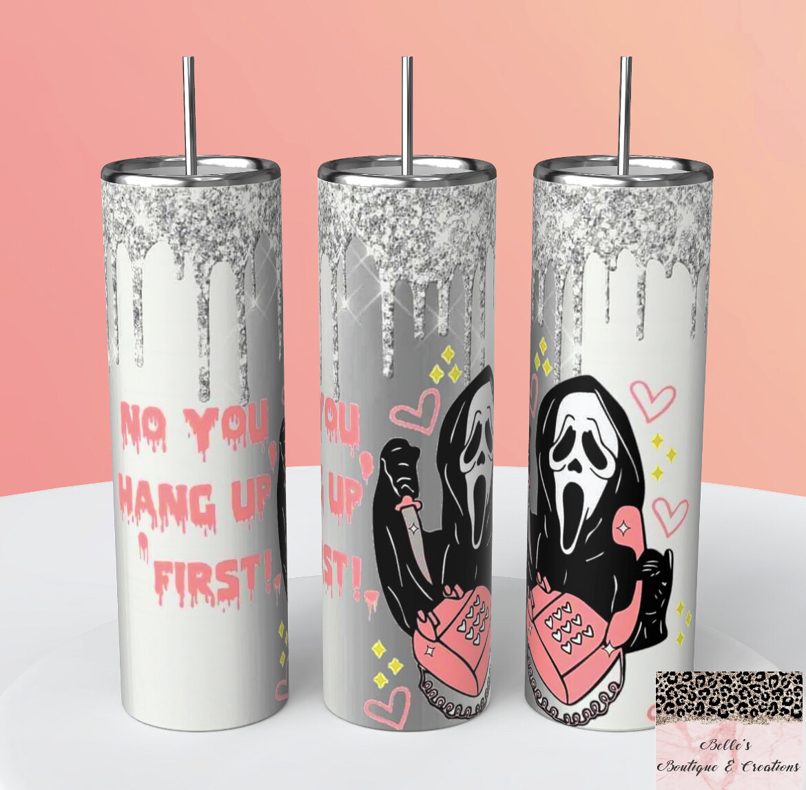 Ghostface Scream Tumbler