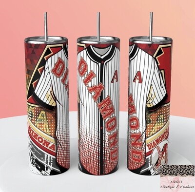 Diamondbacks Baseball Tumbler