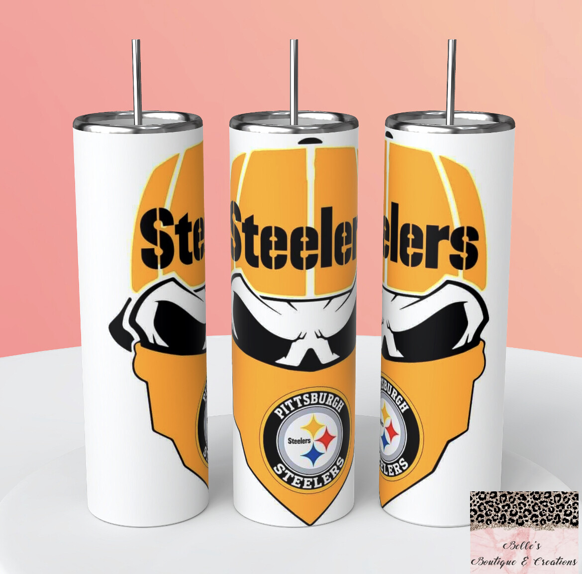 Steelers Football Tumbler