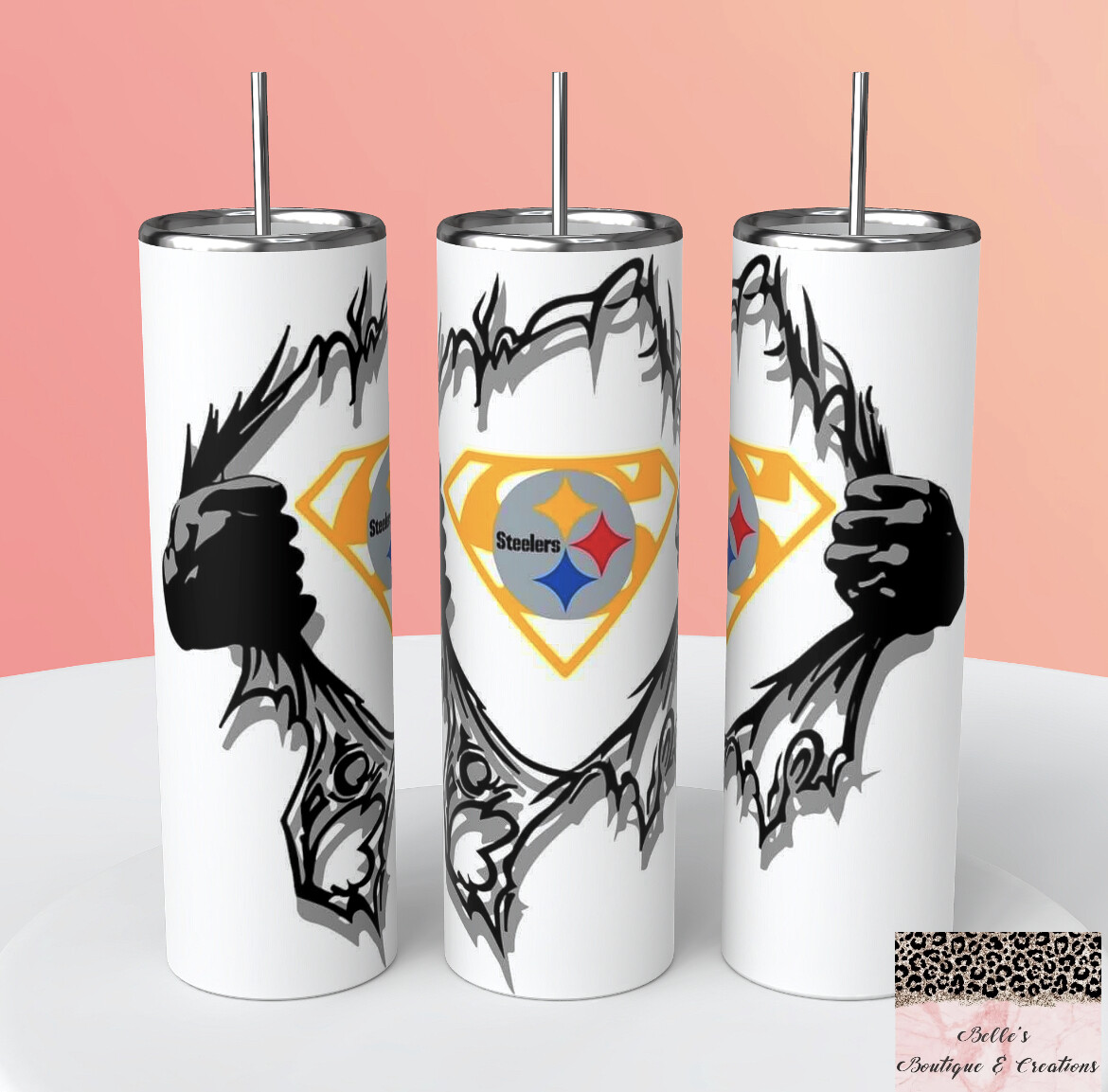 Steelers Football Tumbler