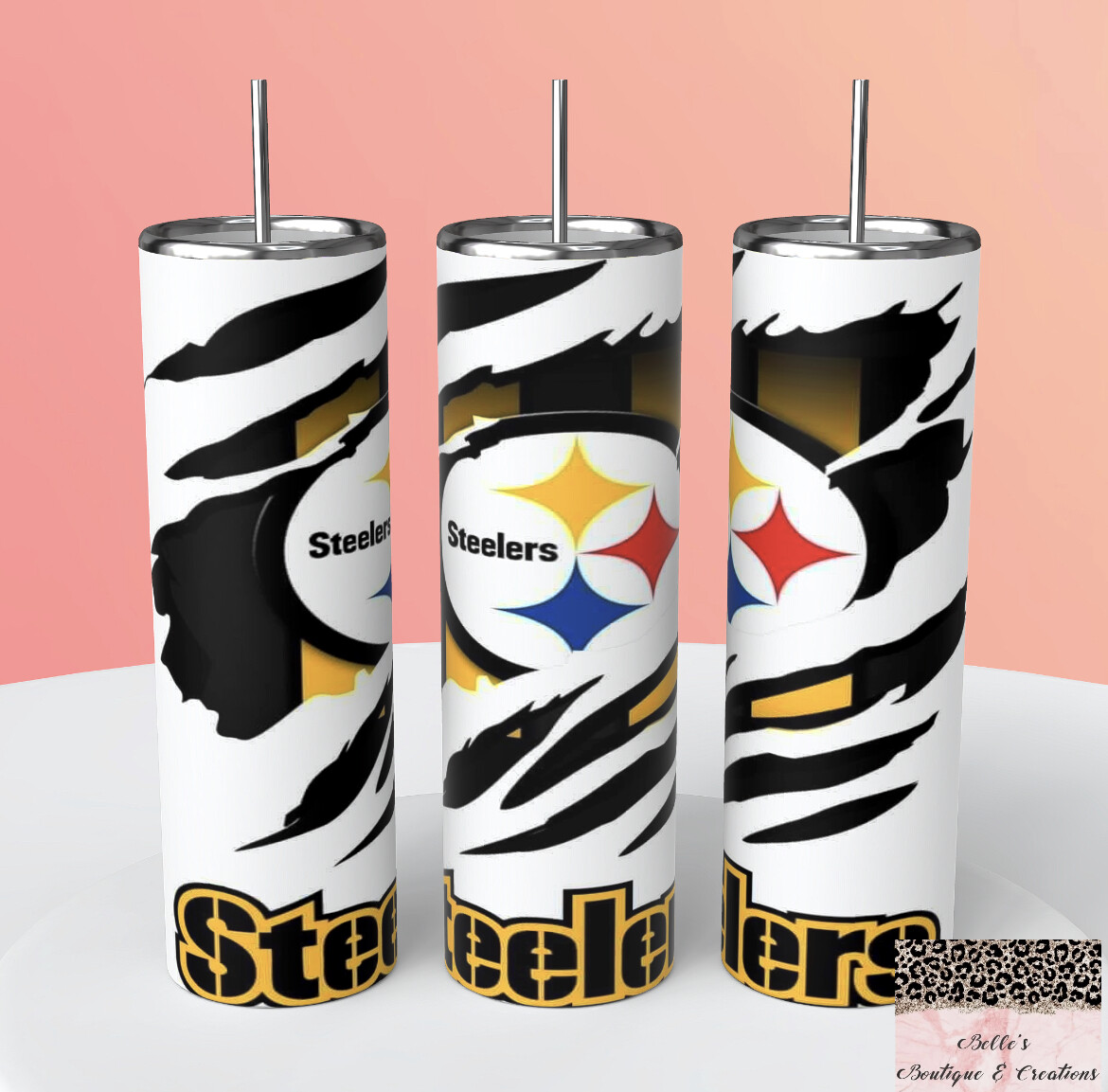 Steelers Football Tumbler