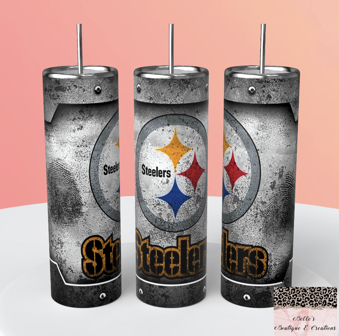 Steelers Football Tumbler