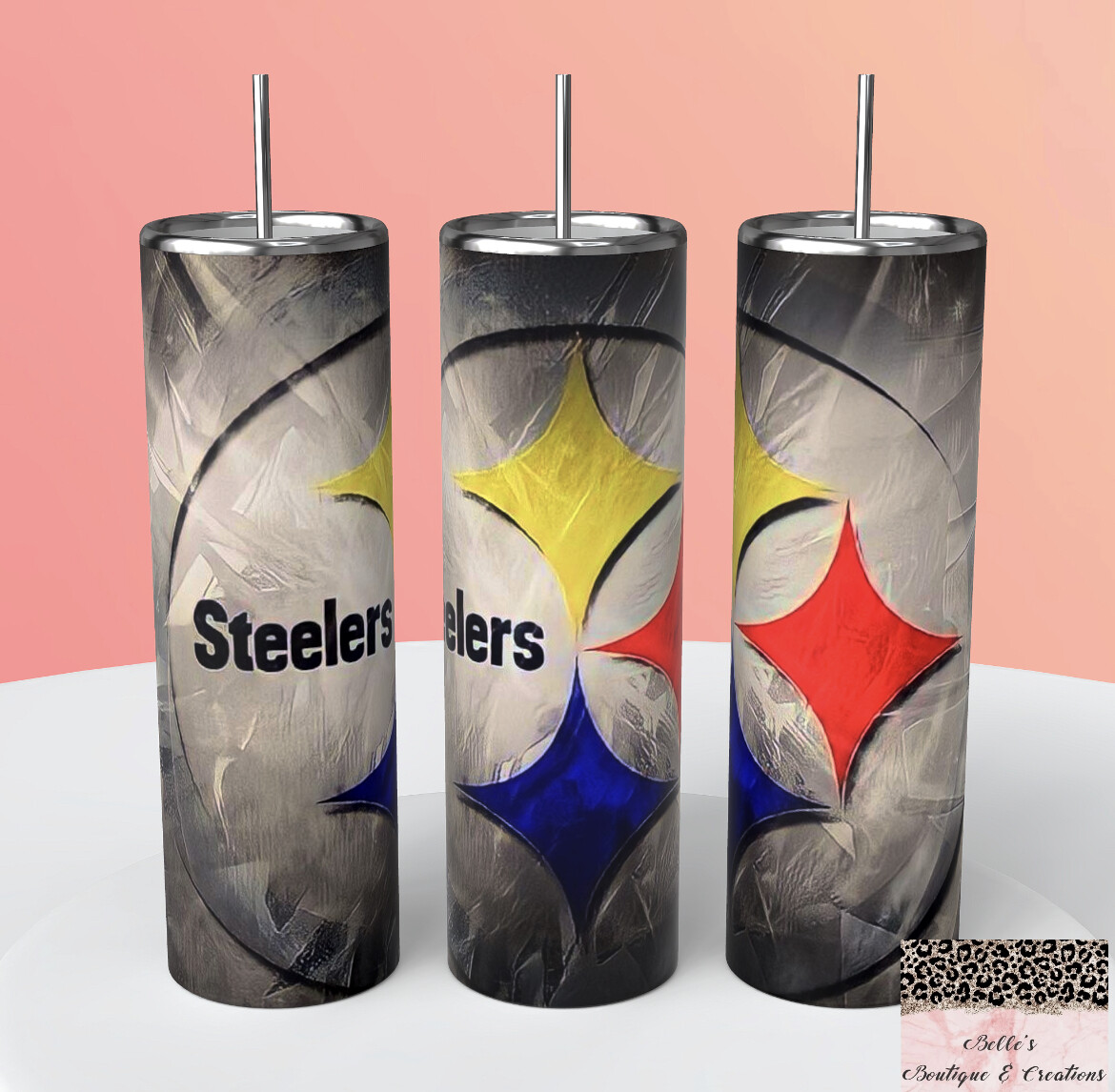 Steelers Football Tumbler