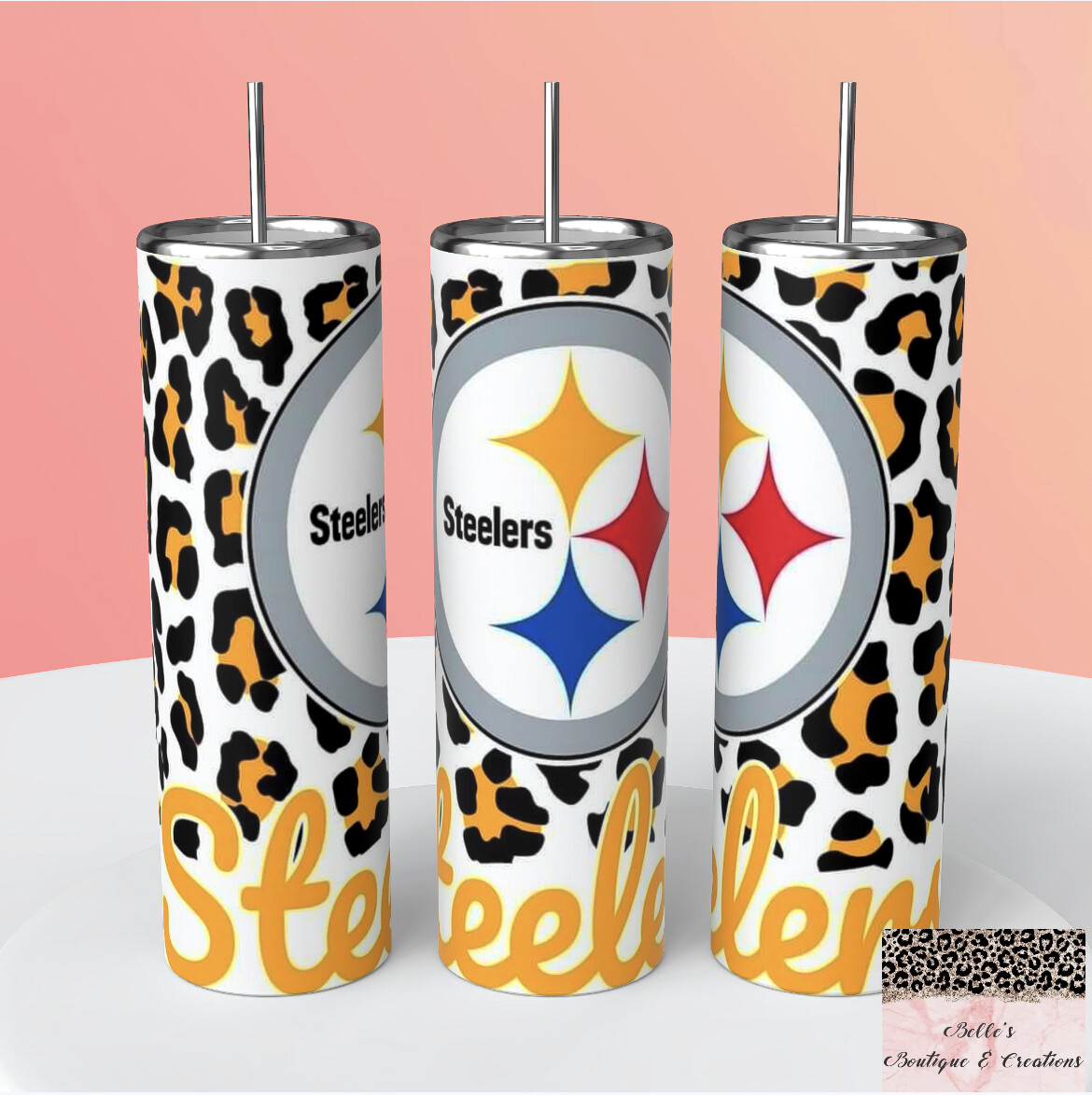 Steelers Football Tumbler