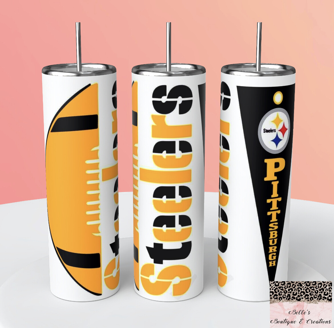 Steelers Football Tumbler