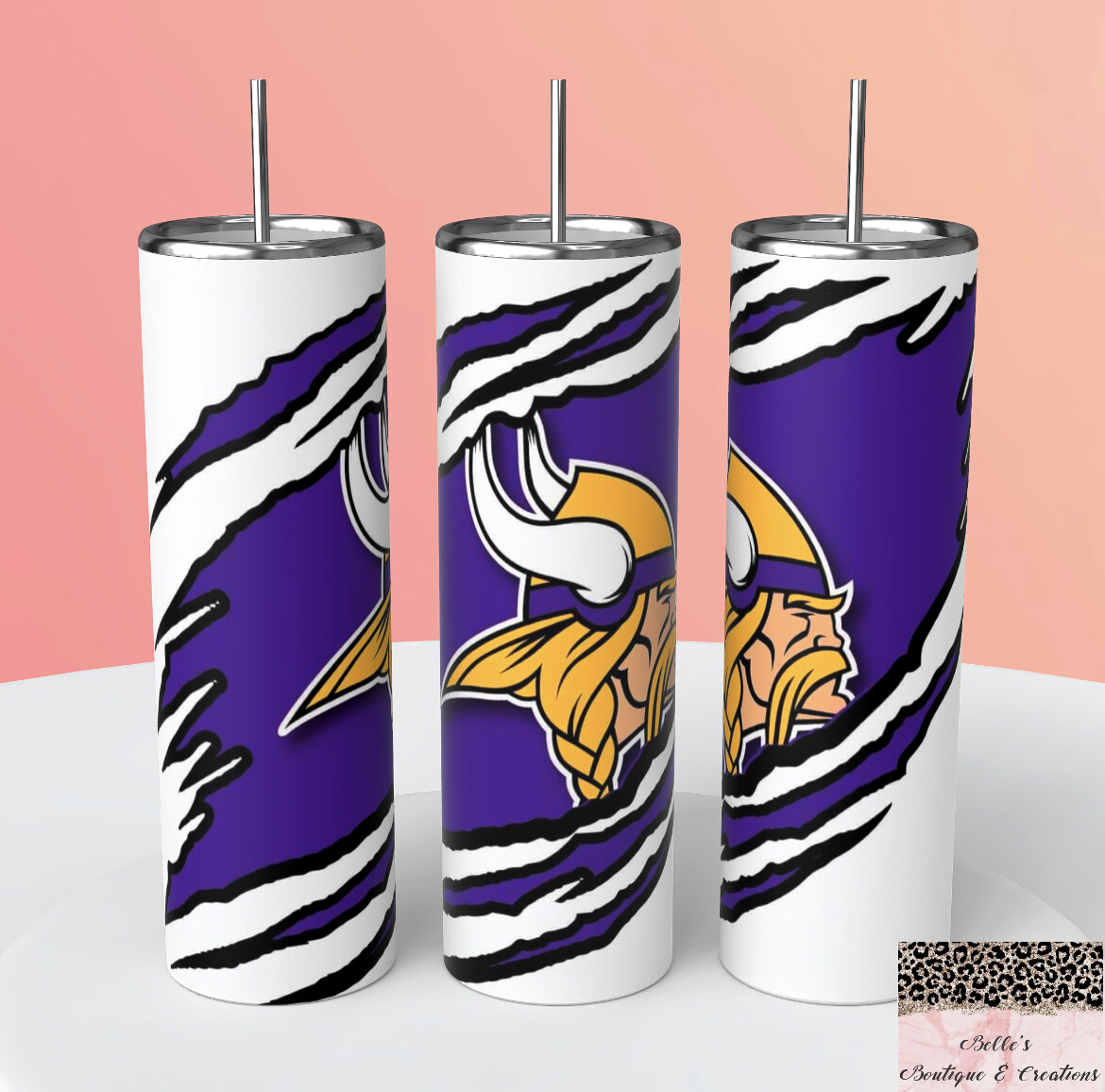 Vikings Football Tumbler