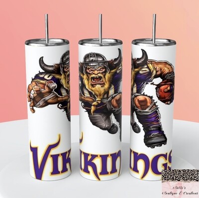 Vikings Football Tumbler