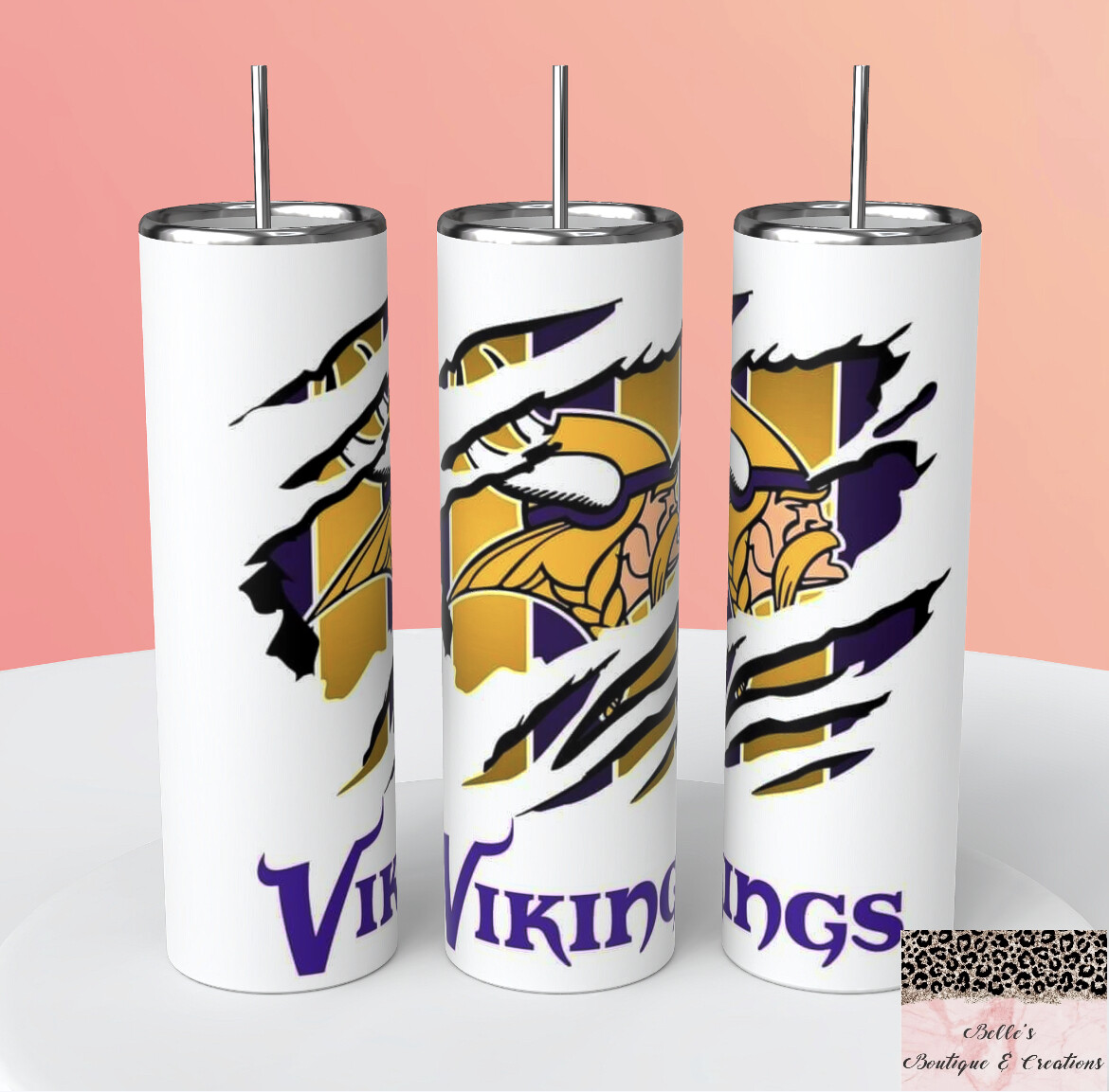 Vikings Football Tumbler