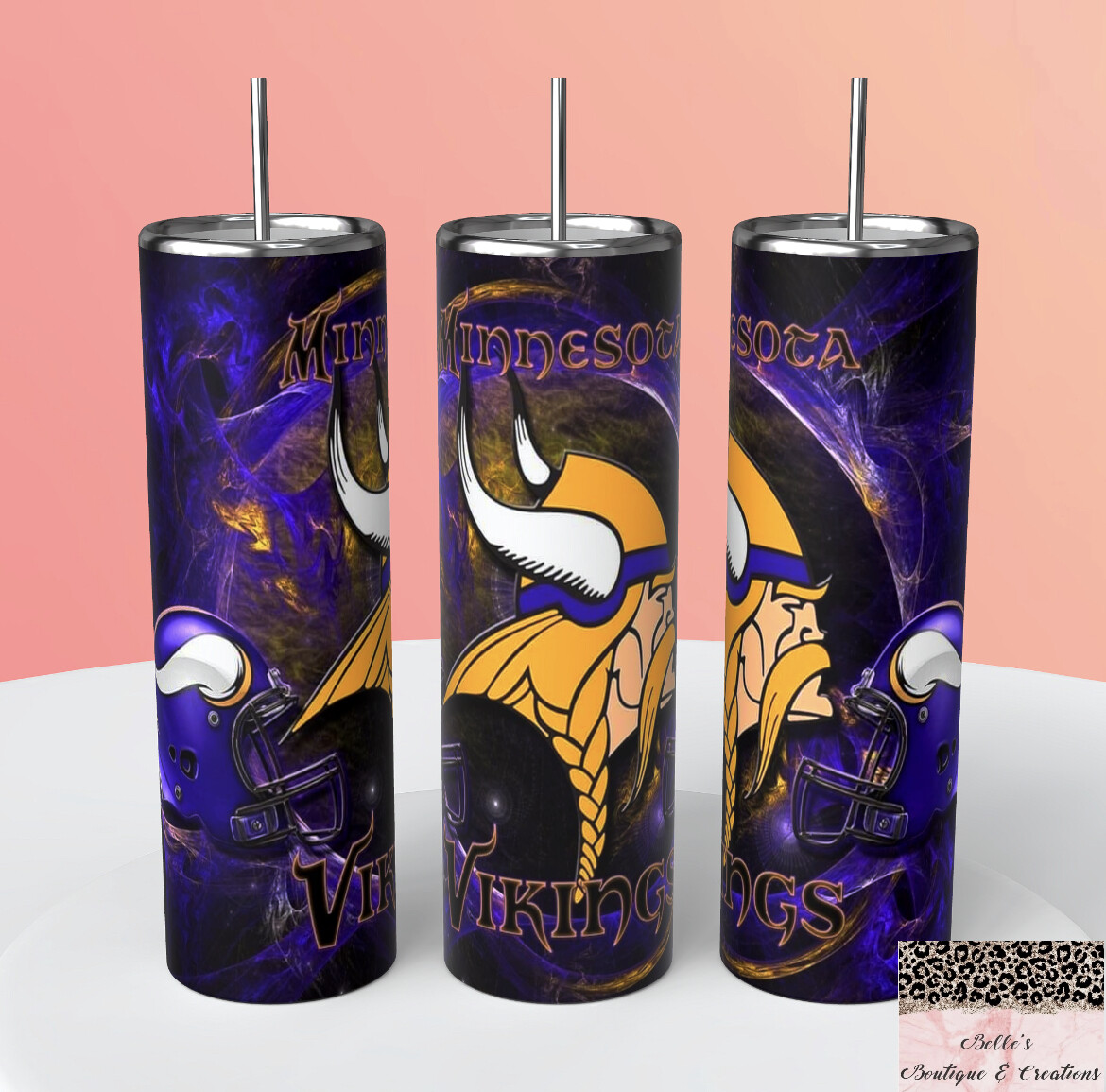Vikings Football Tumbler