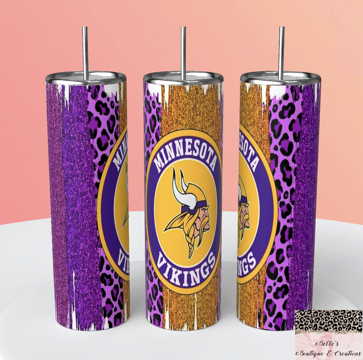 Vikings Football Tumbler