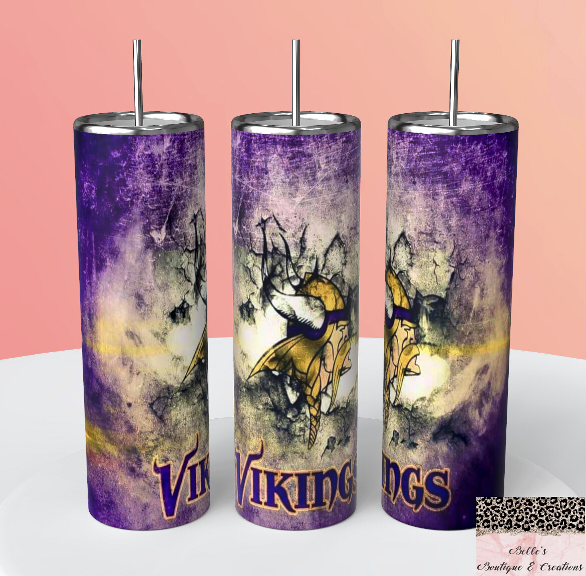 Vikings Football Tumbler