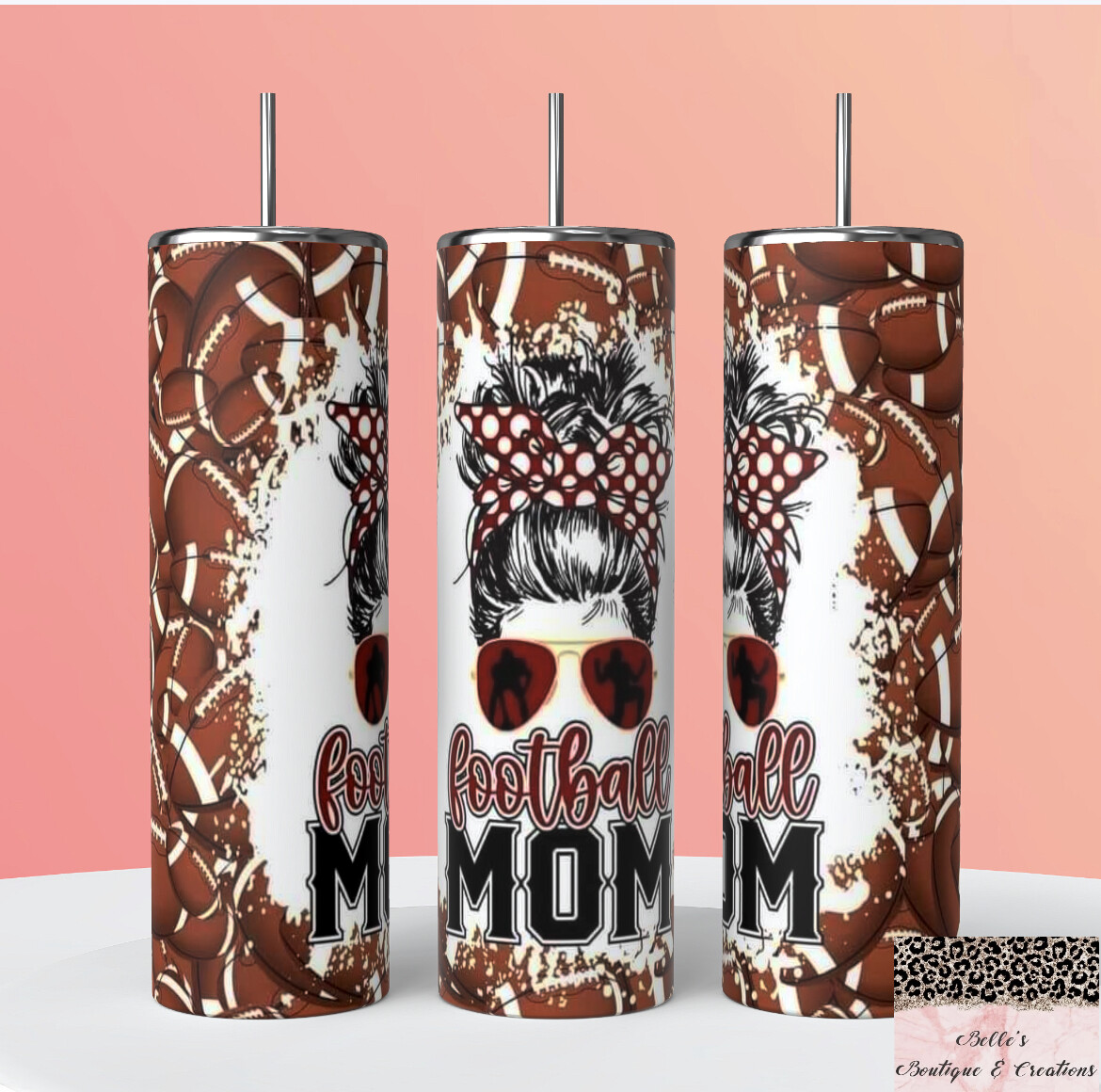 Football Mom Tumbler