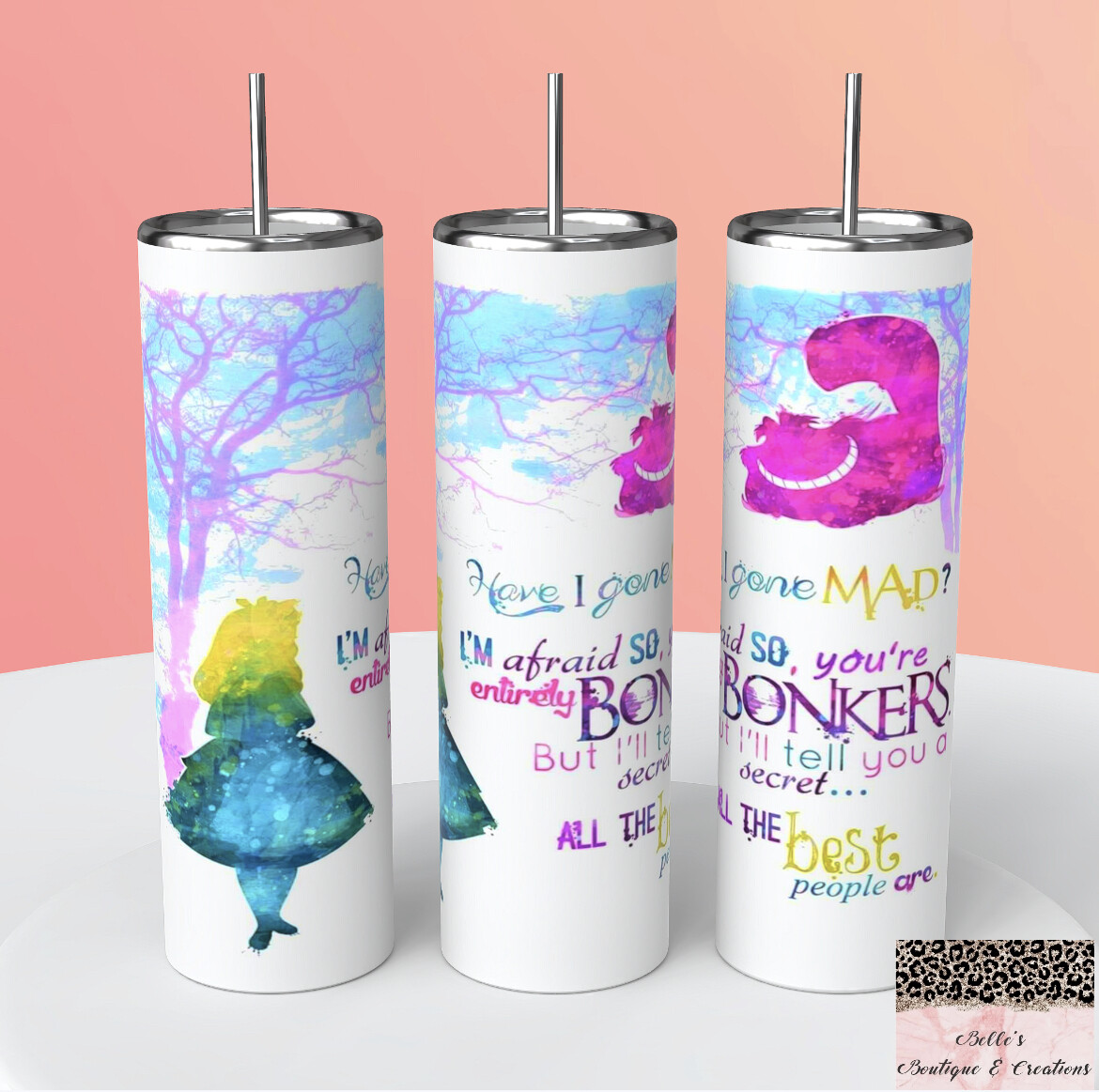 Alice In Wonderland Tumbler