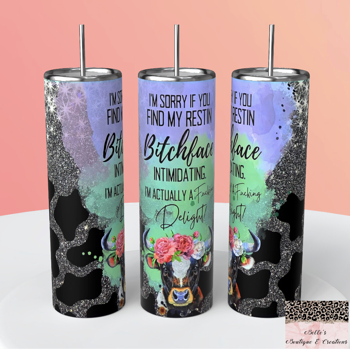 Cow Tumbler