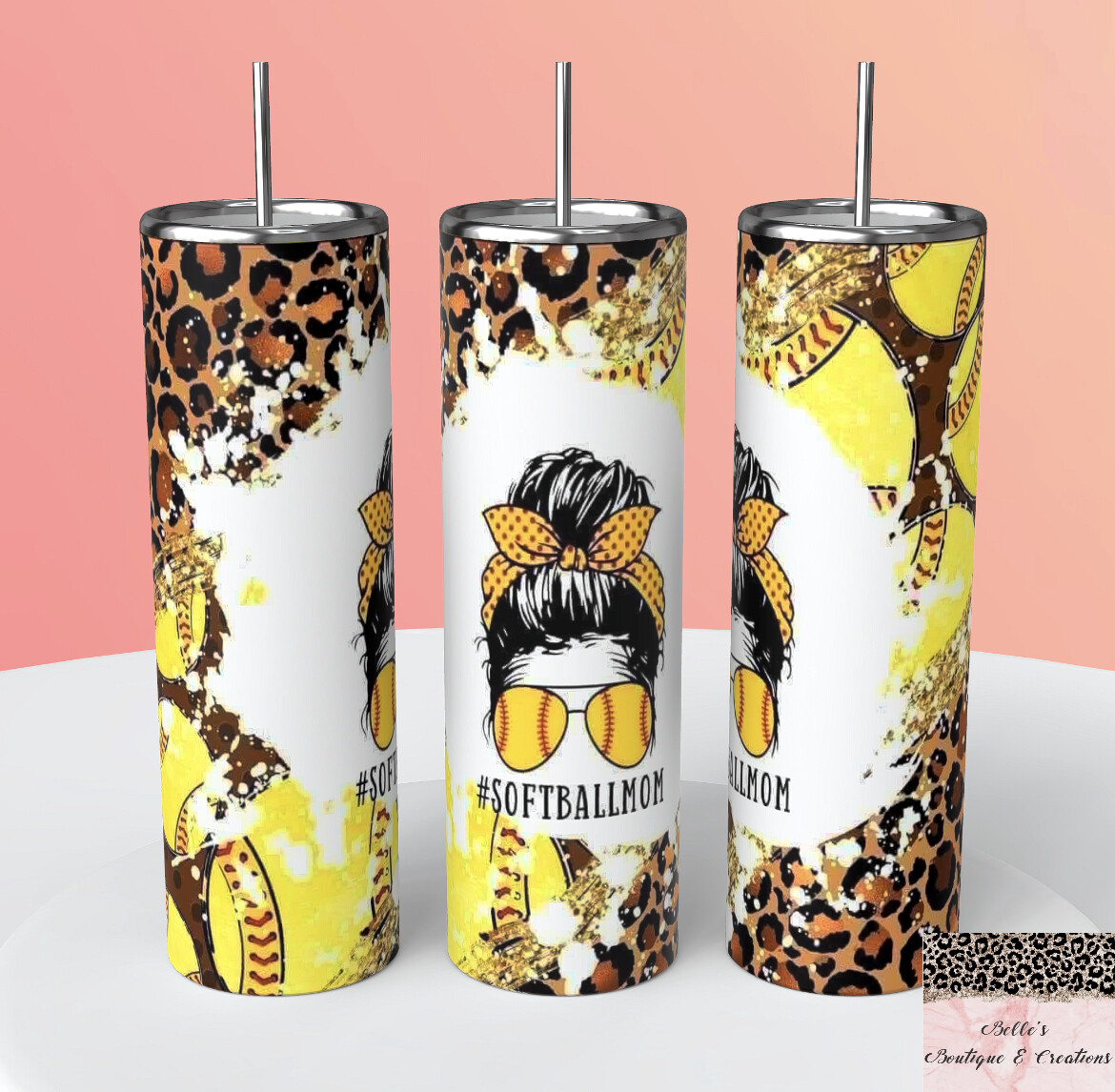 Softball Mom Tumbler
