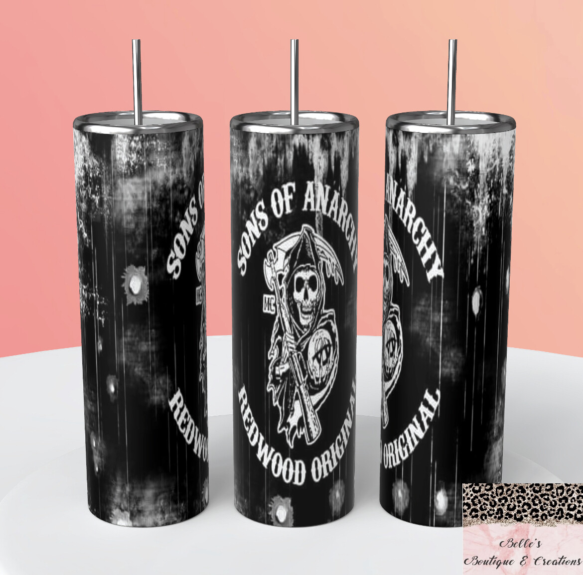 Sons Of Anarchy SOA Tumbler