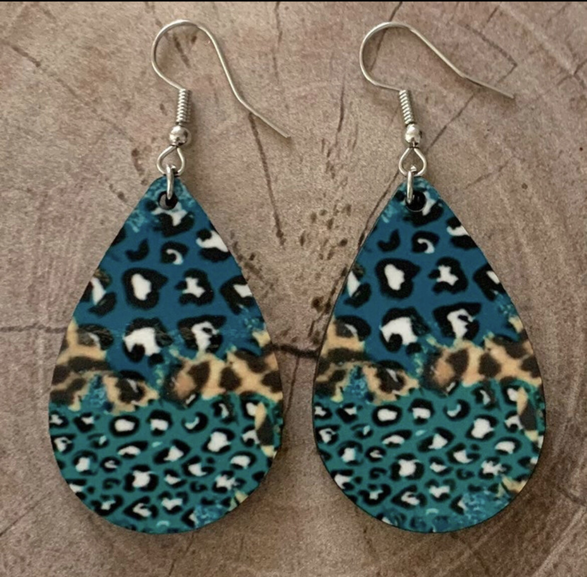 Leopard Print Earrings