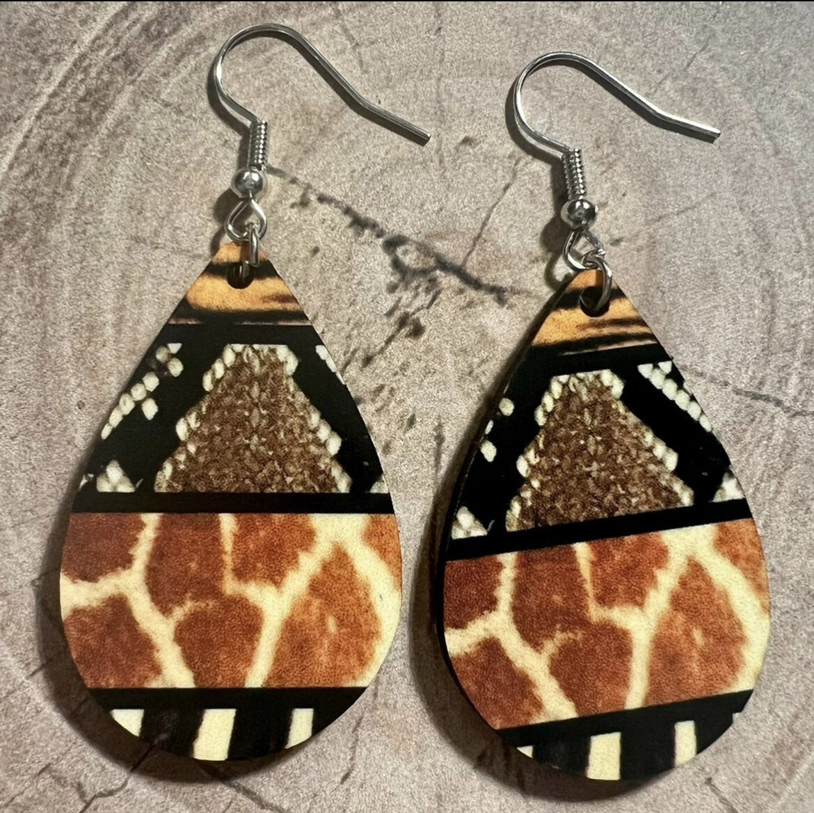 Animal Print Earrings
