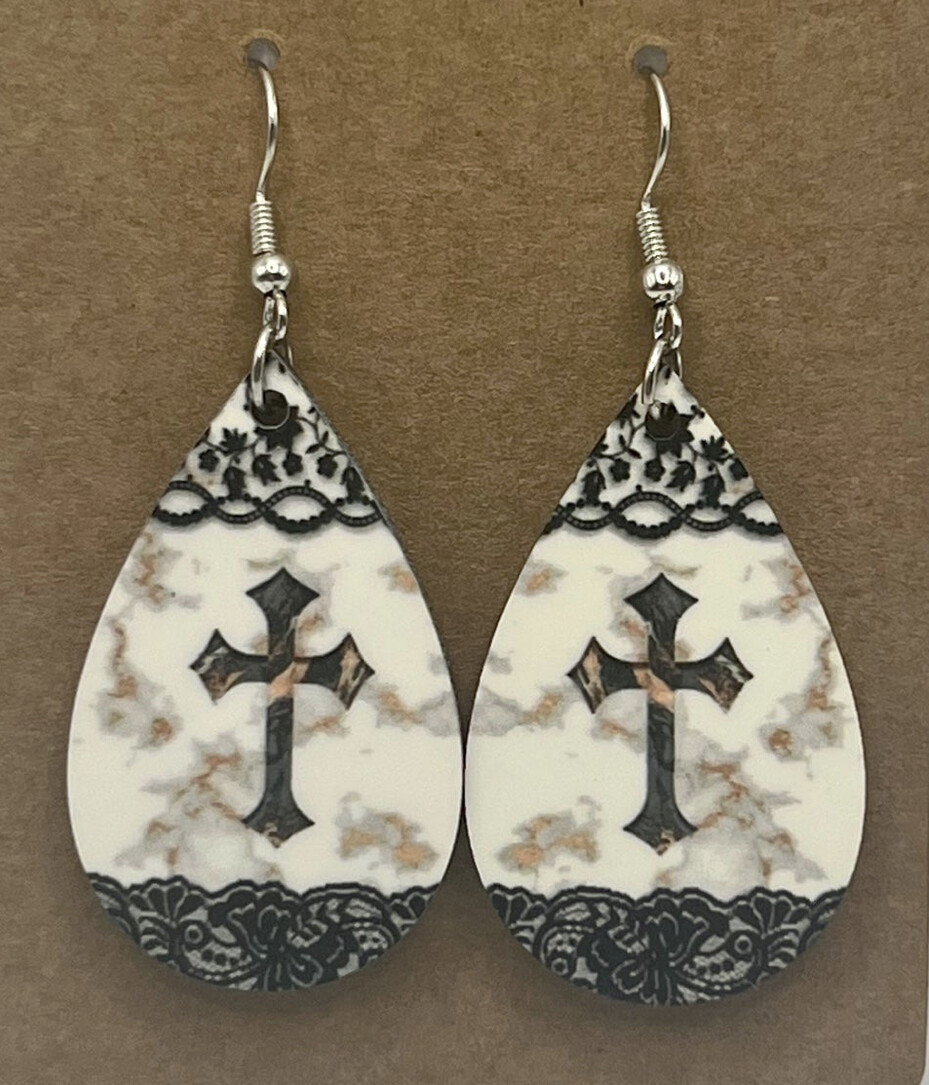 Cross Earrings