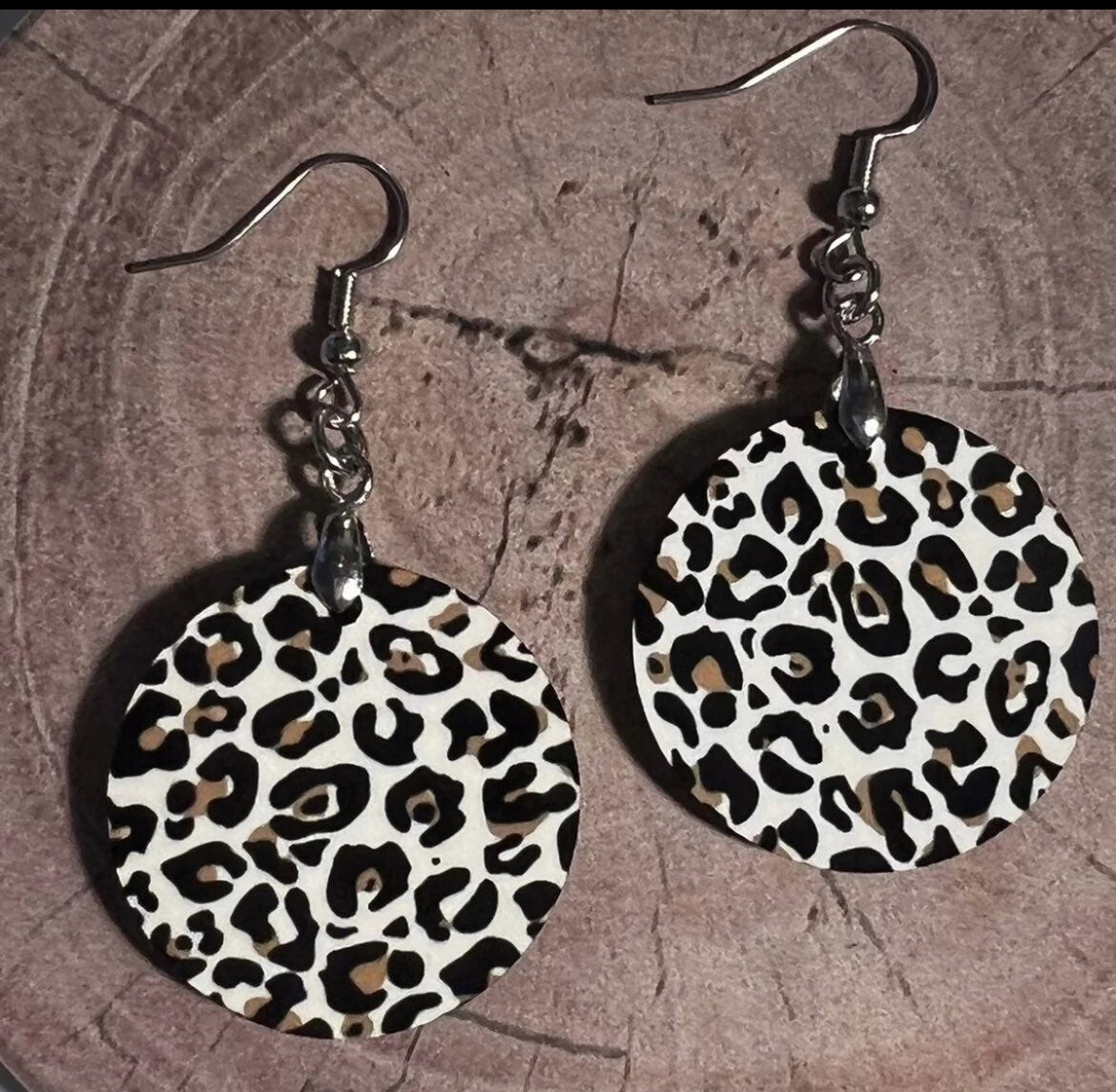 Leopard Print Earrings