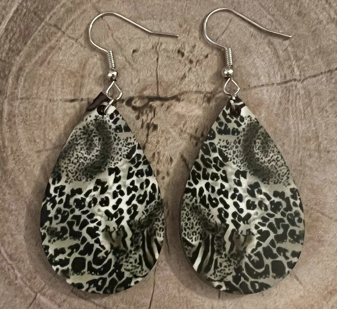 Animal Print Earrings