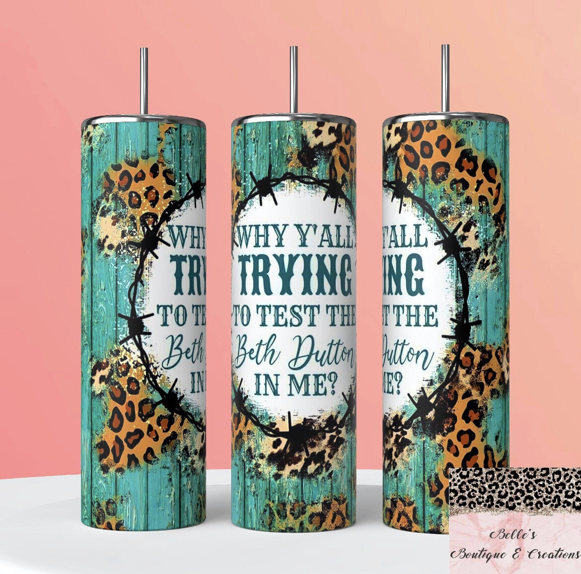 Yellowstone Beth Dutton Tumbler