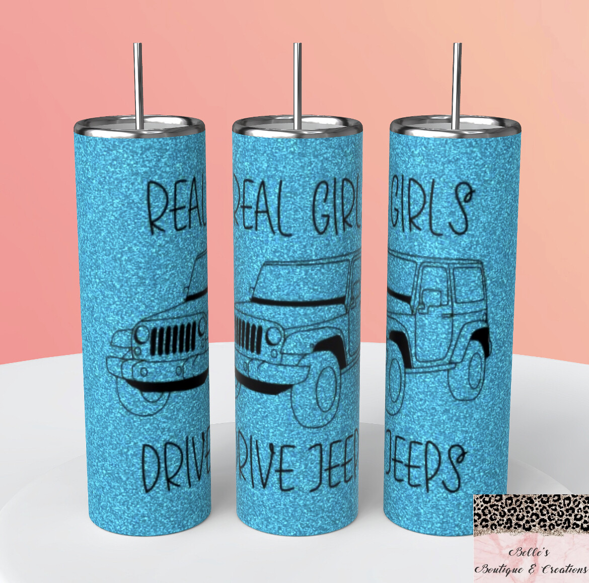 Real Girls Drive Jeeps Tumbler