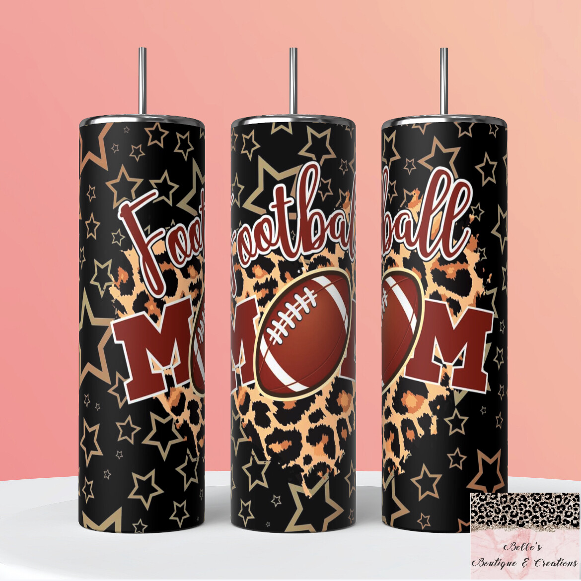 Football Mom Tumbler
