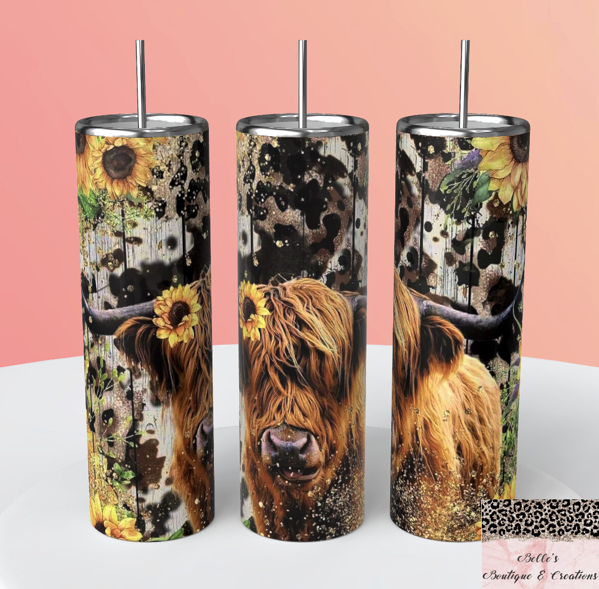 Highland Cow Tumbler