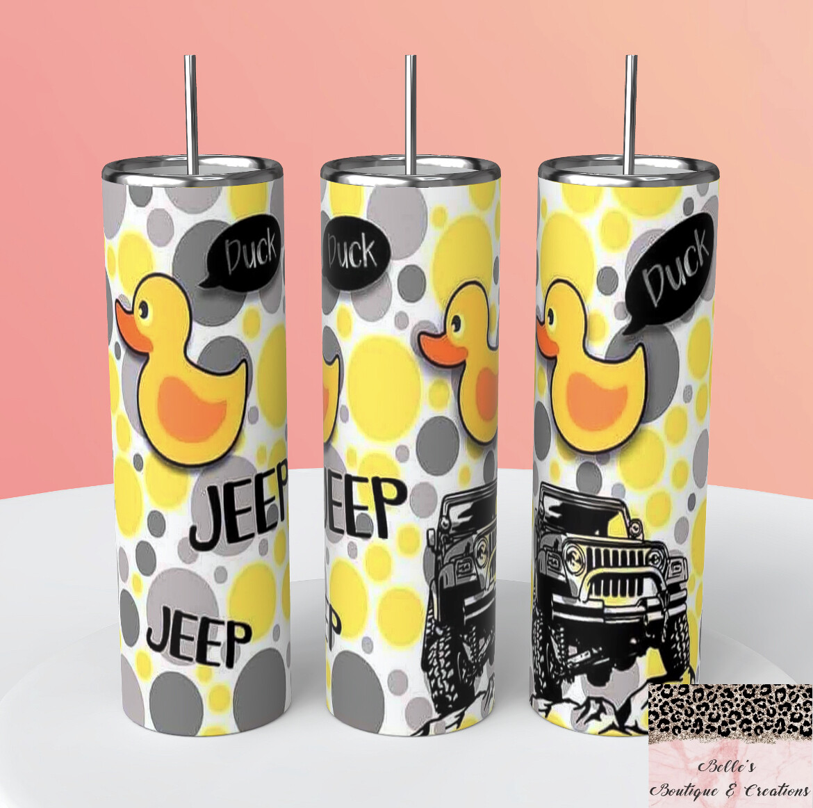 Duck Jeep Tumbler