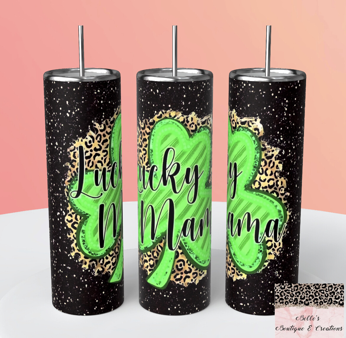 St Patrick’s Day Lucky Mama Tumbler