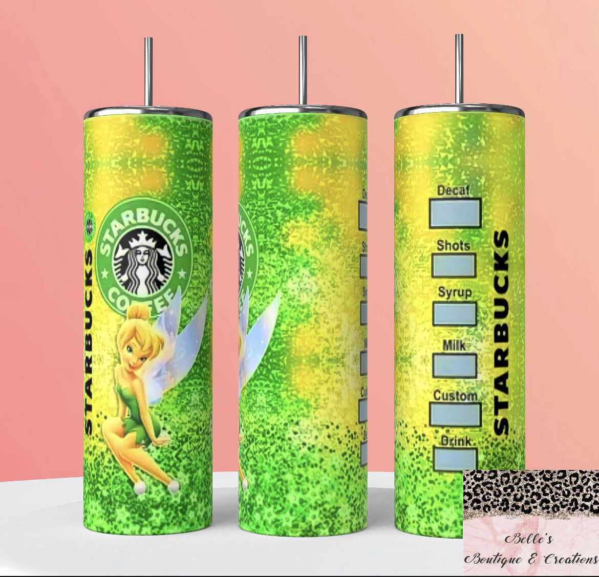 Tinkerbell Starbucks Tumbler