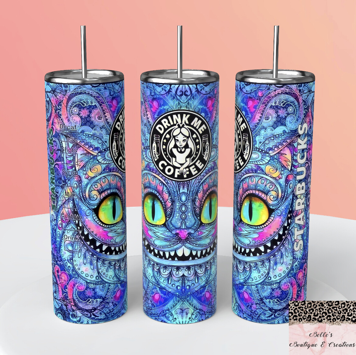 Alice In Wonderland Cheshire Cat Starbucks Tumbler