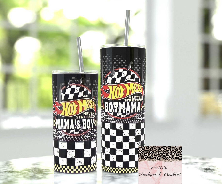 Boy Mama and Mama’s Boy Tumblers Set