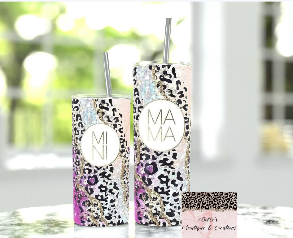 Mama and Mini Tumblers Set